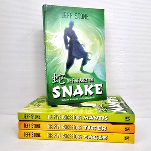 4x The Five Ancestors - Tiger Snake Mantis Eagle Jeff Stone (Paperback, 2007) - Picture 1 of 19