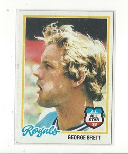 1978 Topps #100 George Brett Royals - NM