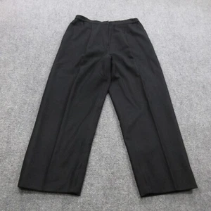 Bellebalard Pant Women 13 Black Japanese Career Minimalist Wool Wide Leg Pleated - Picture 1 of 21