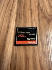 SanDisk 256GB Extreme PRO CompactFlash CF Memory Card UDMA 7 160MB/s
