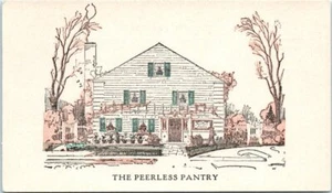 Vtg OH Postcard The Peerless Pantry Miamisburg Ohio Restaurant Best Place to Eat - Bild 1 von 2