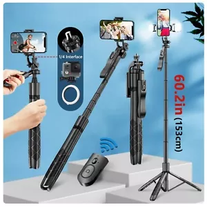 Monopie trípode inalámbrico para selfies para Gopro, iPhone Pro Max, control remoto Galaxy - Imagen 1 de 6