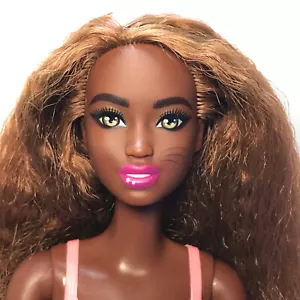 Barbie nuda Cutie Reveal serie 1 gatto gattino HHG20 AA bambola per OOAK - Foto 1 di 9
