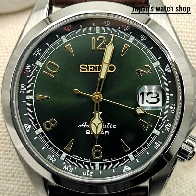 SEIKO PROSPEX Alpinist SBDC091 Green Mechanical Automatic Men's Watch New in Box - Image 1 of 4