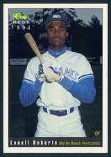 1991 Classic Best * Lonell Roberts * Myrtle Beach Hurricanes