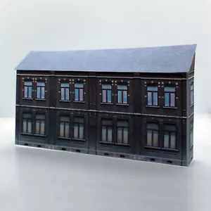 Tarjeta de estilo ciudad calibre OO de bajo relieve para modelos de ferrocarriles escala 1/76 C128 - Imagen 1 de 5