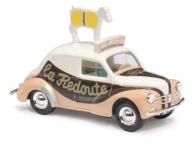 Scaletta H0 M: 1:87 BUSCH 46517 Renault 4CV »La Redoute« Nuovo OVP - Immagine 1 di 2
