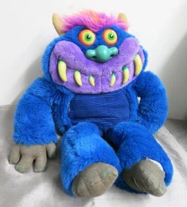 My Pet Monster 2001 Plush Stuffed Animal Toy Vintage WORKS! RARE! - Picture 1 of 12