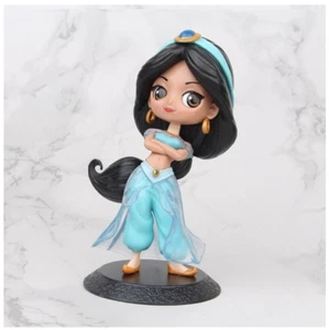 Disney Q Posket Aladdin Jazmín Princesa 6" Figura Muñeca Figura Dibujos Animados - Imagen 1 de 3