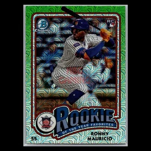 Ronny Mauricio RC Mega Box Mojo Refractor 2024 Bowman New York Mets Rookie ROY-1 - Bild 1 von 2