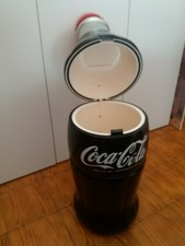 Raro frigorifero pubblicitario originale coca cola vintage a forma di bottiglia