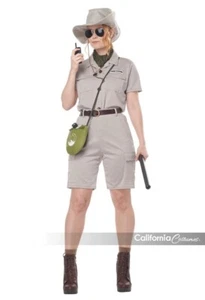 Archeologist  Anthropologist Safari  Women Adult Costume - Picture 1 of 1