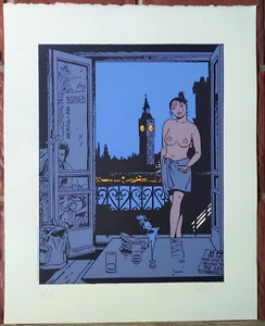 COSEY - Siebdruck HANOI SUR LONDON - 99 ex signiert - Rasputin 2019 - Bild 1 von 3