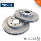 2x Meyle brake discs, brakes set/set front for Ford
