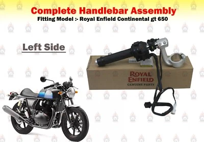 Royal Enfield Continental GT 650 "Conjunto completo de manillar" lado izquierdo Foto 1 de 4