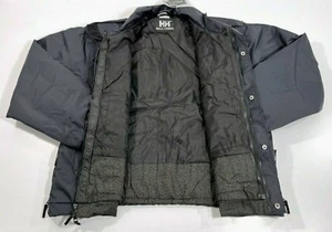 XL HELLY HANSEN METRO WORK WEAR JACKET W/ LINER WATERPROOF POLICE DUTY COAT NAVY - Picture 1 of 4