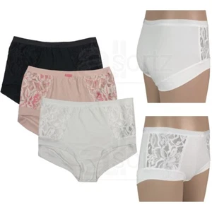 Ladies High Rise Shorts Briefs Knickers ex M S Multiple Colours New UK Size - Picture 1 of 18