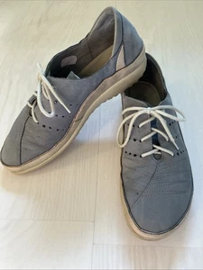 Naot Damengröße US 7-7,5 Kumara Leder Schnürschuhe EU 38 ~ bläulich grau Wildleder - Bild 1 von 14