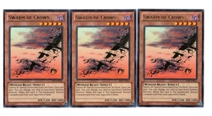 Yugioh - 3X Enjambre de Cuervos - Raro - Ilimitado - SHSP-EN042 - Casi Como Nuevo - Imagen 1 de 1
