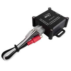 High Low Adapter Aktiv 2 Kanal Auto Radio Lautsprecher Hi - Lo Verstärker Cinch - Bild 1 von 1