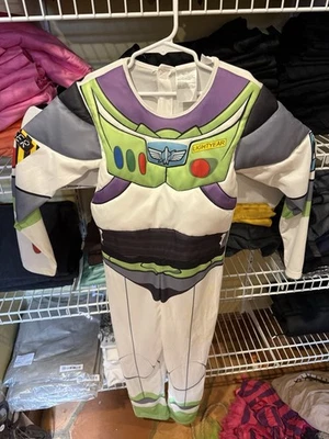 Novo em folha! Fantasia Buzz Lightyear Disfarce Boys 'Toy Story' - Tamanho: Médio (6-7) - Imagem 1 de 4