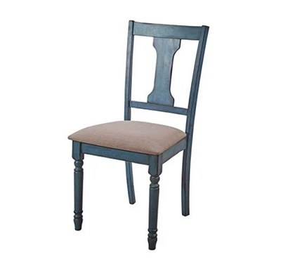  Juego de 2 sillas laterales Willow, azul verdoso,  Foto 1 de 4