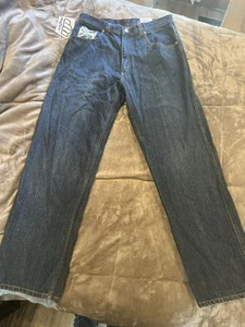 Men’s Johnny Blaze Jeans New With Tags Money Graphics - Picture 1 of 16