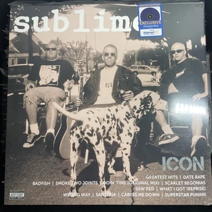 Sublime - Icon Greatest Hits Oceania Blue Vinyl LP New Sealed Smoke Two Joints - Picture 1 of 2