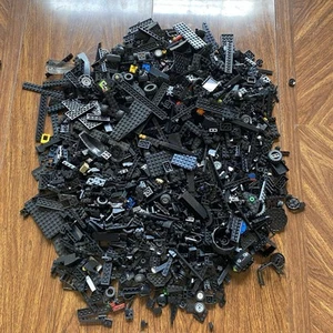 Lego Lot 4+ Pfund schwarz + Stck. Stücke Steine Minecraft Friends Star Wars LESEN - Bild 1 von 12
