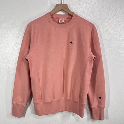 Sudadera Champion Tejido Inverso Mediana Coral Cuello Redondo De Colección Style Heritage USA Foto 1 de 4