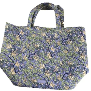 Bolso grande Vera Bradley colgante patrón púrpura perezoso nuevo con etiquetas - Imagen 1 de 5