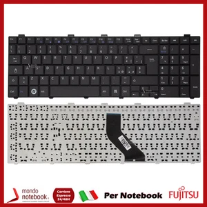 Tastiera Italiana Notebook Fujitsu Lifebook AH530 AH521 (NERA) CP513253-01 - Photo 1/1
