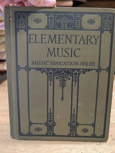 Elementary Music Music Education Series 1923 Antique Music Textbook - Bild 1 von 9