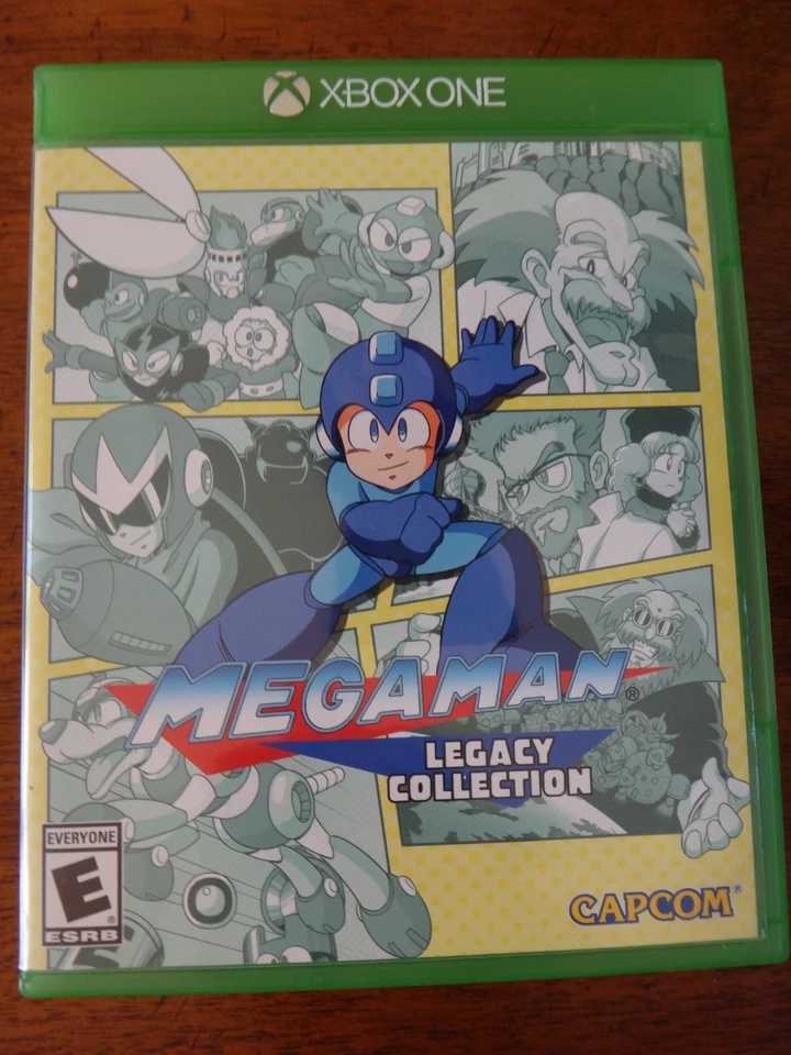 Xbox One - Mega Man Legacy Collection (Microsoft Xbox One, 2015) Card, Stickers - Image 1 of 3