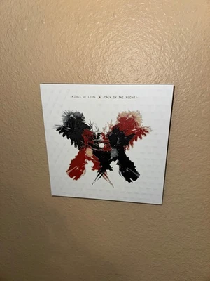 Only by The Night by Kings of Leon - 6" x 6" 3D Printed Album Cover - Image 1 of 3