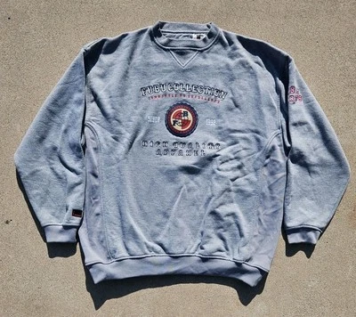 3XL 90s De Colección Fubu The Collection Sudadera Cuello Redondo Alta Calidad Peso Pesado Foto 1 de 4