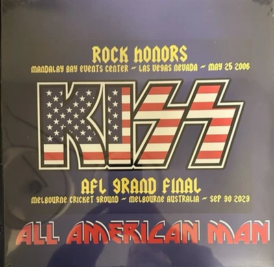 Kiss - Rare All American Man Sealed Lp Limited Blue Vinyl Foto 1 de 2