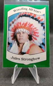 1983 Wrestling All Stars Series A #17 Jules Strongbow Wrestling Card - Picture 1 of 2
