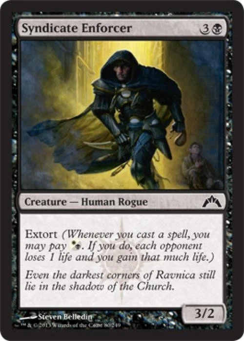 Syndicate Enforcer - Near Mint MTG Gatecrash - Image 1 of 1