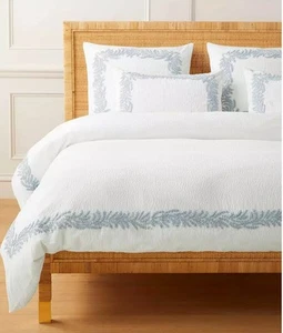 Serena & Lily Westport Bettdecke TWIN-Set - Küstenblau + 1 Standard Bettbezug - Bild 1 von 6