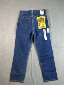 Jeans Wrangler de Colección Nuevos con Etiquetas Talla 16 R Corte Vaquero Azul Denim Niños Inventario Muerto 28x30 - Imagen 1 de 7