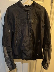 GENUINA KAWASAKI Grande 40 CE Blindada Acolchada Moto Deporte Touring Bicicleta Chaqueta - Imagen 1 de 18