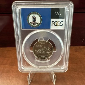 2000-S Clad Washington Quarter - Virginia - PCGS PR69DCAM - Flag Series - Picture 1 of 2