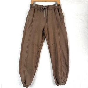 FP MOVEMENT Sprint To The Finish Beach Lounge Fleece Relaxed Sweatpants S Brown - Picture 1 of 7