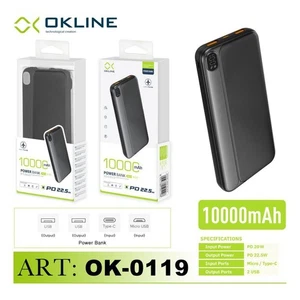 power bank 10000mAH OK LINE OK-0119 - Foto 1 di 1