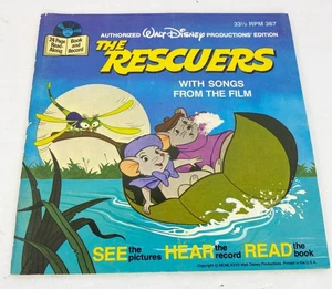 ~ Disneyland Walt Disneys 367 The Rescuers Record & Book 1977 - Bild 1 von 10