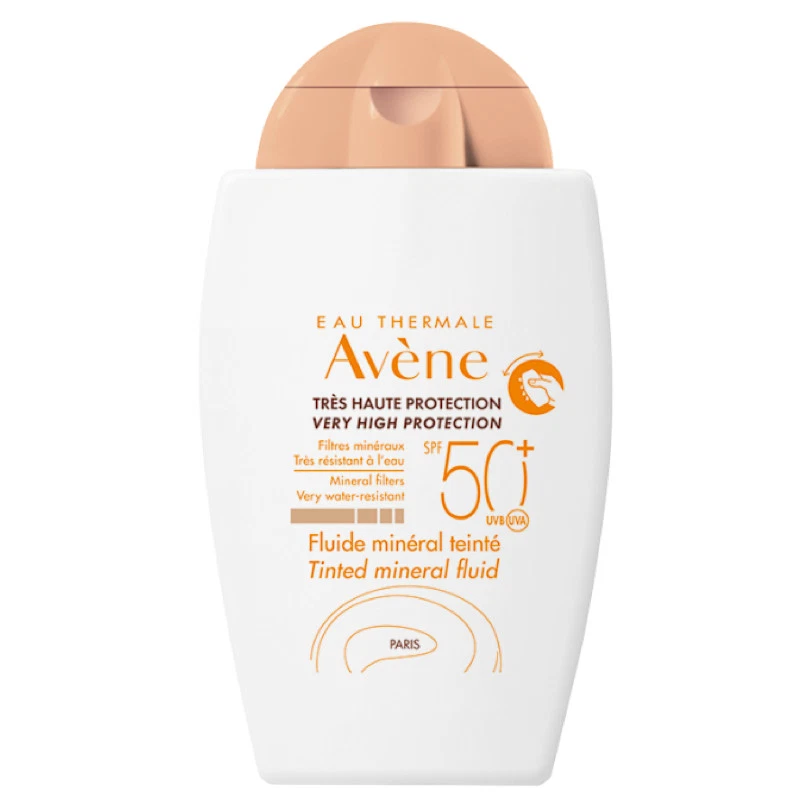 Fluido mineral Avène Sun color FPS 50+ 40 ml Foto 1 de 4