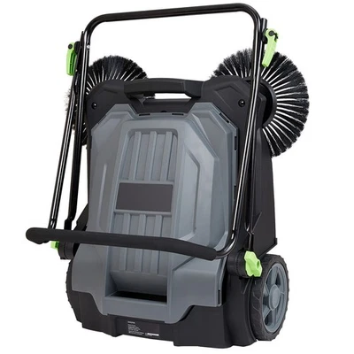 Manual Floor Sweeper 5-Gallon Container Adjustable Handle Non-Electric - Image 1 of 4