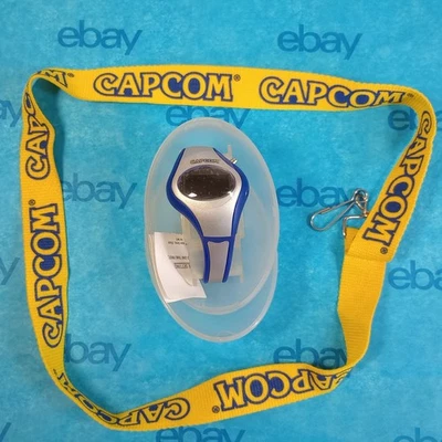 ULTRA RARO Reloj Digital Promocional Exclusivo Capcom en Estuche Huevo Transparente - Juegos Foto 1 de 4