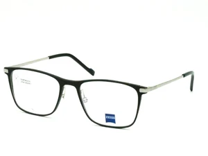 ZEISS ZS23127 ALUMINUM Brille Eyeglasses Goggles 55/19/145 MATTE BLACK/RUTHENIUM - Picture 1 of 7